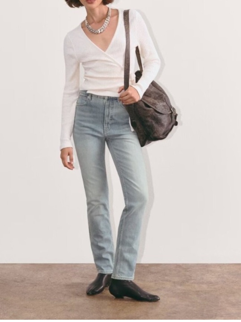 Everlane The Way-High Slim Jean Vintage Light - 27